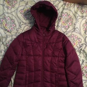 ❄️PLUM HOODED JACKET❄️  NWOT